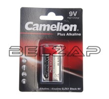 Батарейка KRONA 6LR61 9V блистер 1шт. Alkaline, 6LR61-BP1, CAMELION